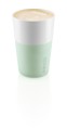 501078 - Porcelanowy kubek do latte, eukaliptusowa zieleń, 2 szt - Eva Solo