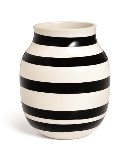 690190 Wazon Omaggio, 20 cm, czarny - Kahler  Design