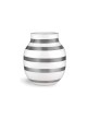 691791 Wazon Omaggio, 20 cm, srebrny  - Kahler  Design