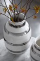 691791 Wazon Omaggio, 20 cm, srebrny  - Kahler  Design