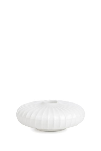 692340 Świecznik na świecę 11,5 cm, biały - Kahler Design