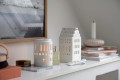 691068 Urbania świecznik na tealight Manor 17 cm, biały - Kahler Design