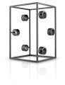520421 - Stojak do wina Wine Cube Nordic Kitchen, czarny - Eva Solo