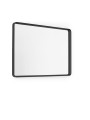 8020539 Lustro ścienne Norm prostokątne, czarne - Audo Copenhagen