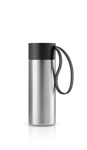 567003-Stalowy kubek termiczny To Go Cup, Czarny - Eva Solo